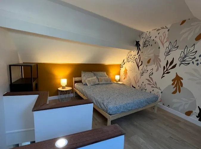 Le Terracotta - Joli Duplex Centre * シェルブール・アン・コタンタン